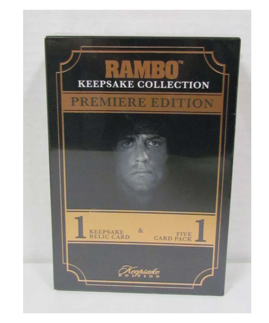 Rambo Keepsake Collection Pieces of the Past Hobby Box!