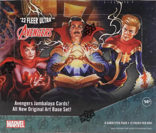 Fleer Ultra 2022 Marvel Avengers Hobby Box