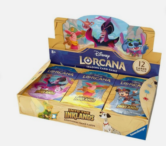 Disney Lorcana Into The Inklands Booster Box - 24 packs!