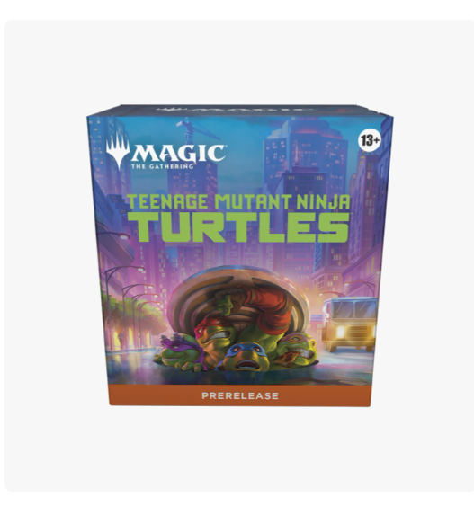 TMNT Prerelease kit - MTG Magic The Gathering Teenage Mutant Ninja Turtles TMNT Trading Card Game
