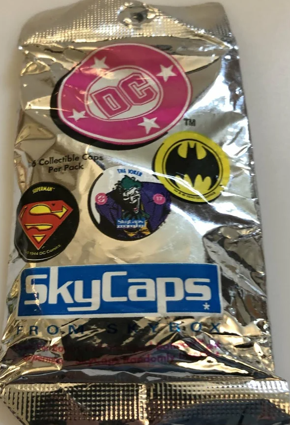 DC Skycaps POG pack - 6 POGS!