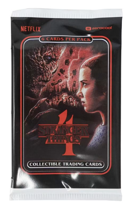 Stranger Things Season 4 Hobby PACK! Chase cast autographs!