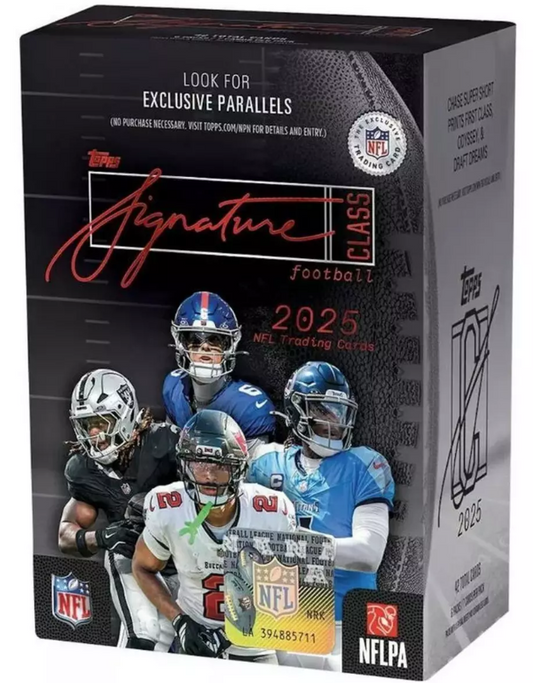 2025 Topps Signature Class Football Blaster Box