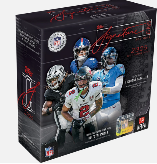 2025 Topps Signature Class Football MEGA Box