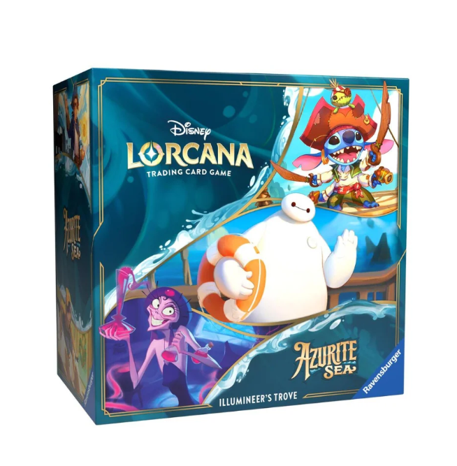 Disney Lorcana Azurite Sea Trove - 8 booster packs!