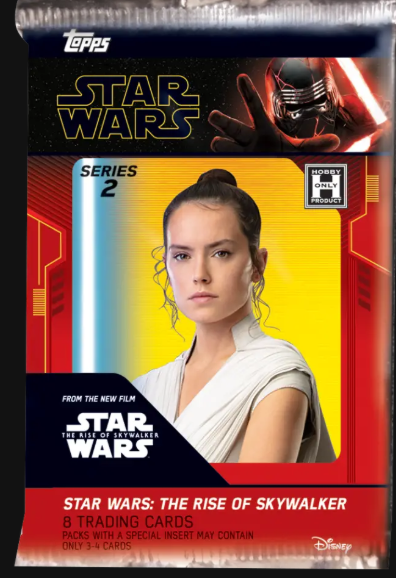 2019 Star Wars Episode IX The Rise of Skywalker Series 2 Hobby Pack