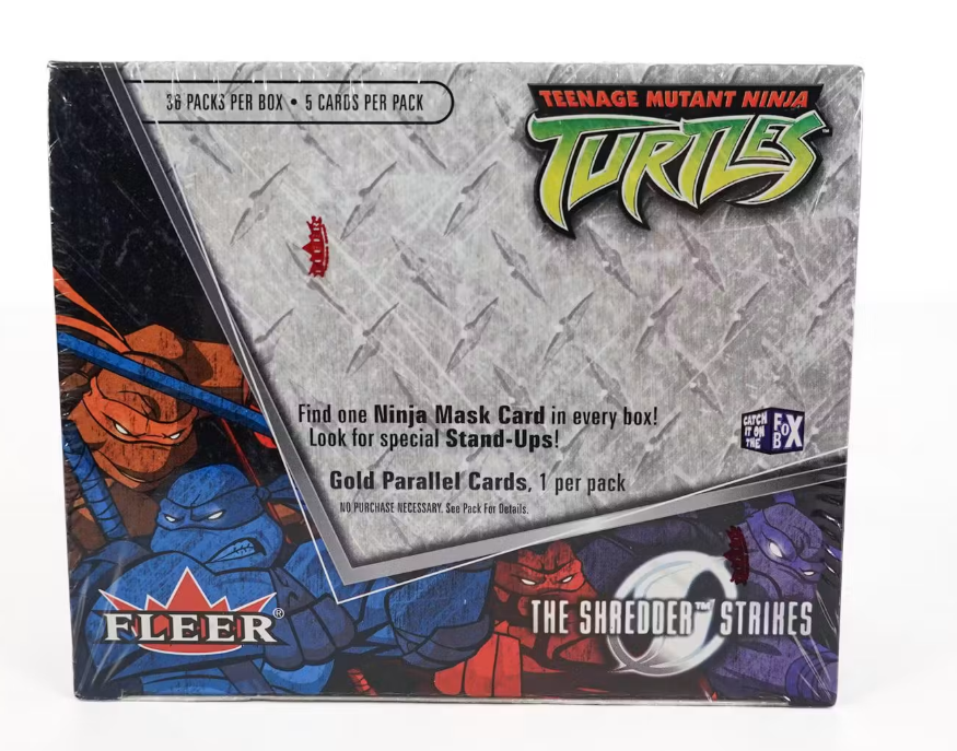RARE Fleer 2003 Teenage Mutant Ninja Turtles: The Shredder Strikes TMNT Hobby Box