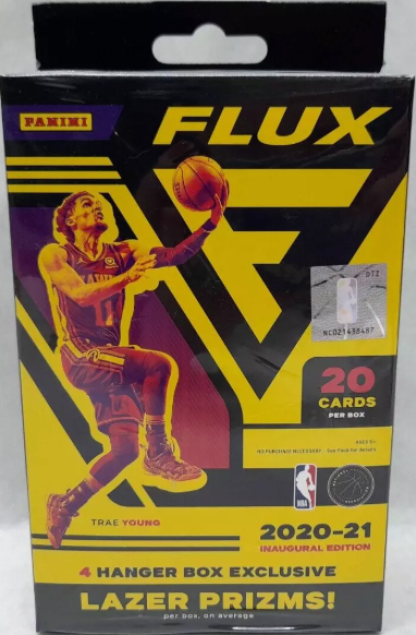 2020-2021 Flux Basketball INAUGURAL EDITION Hanger Personal Break! 4 lazer prizms