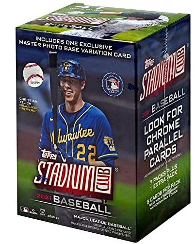 2021 Topps Stadium Club BASEBALL Blaster Box Personal Break - Master Photo Card!