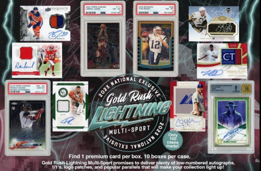 Gold Rush 2024 Lightning Multi-Sport Card | RANDOM NUMBER BREAK | *Breaks when Full* *BREAK#DAV659*