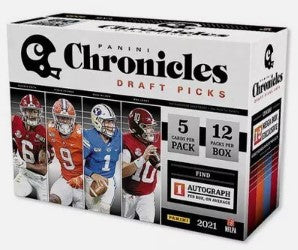 Panini 2021 Chronicles Draft Picks Football Mega Box Personal!