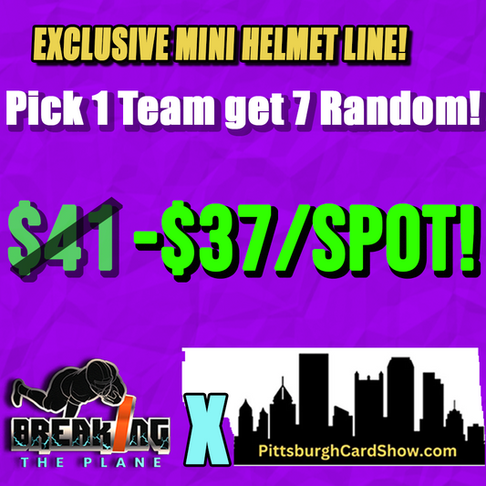 BTP MINI HELMET FOOTBALL | 1 BOX BREAK | PICK 1 TEAM | GET 7 RANDOM TEAMS | #DYL905
