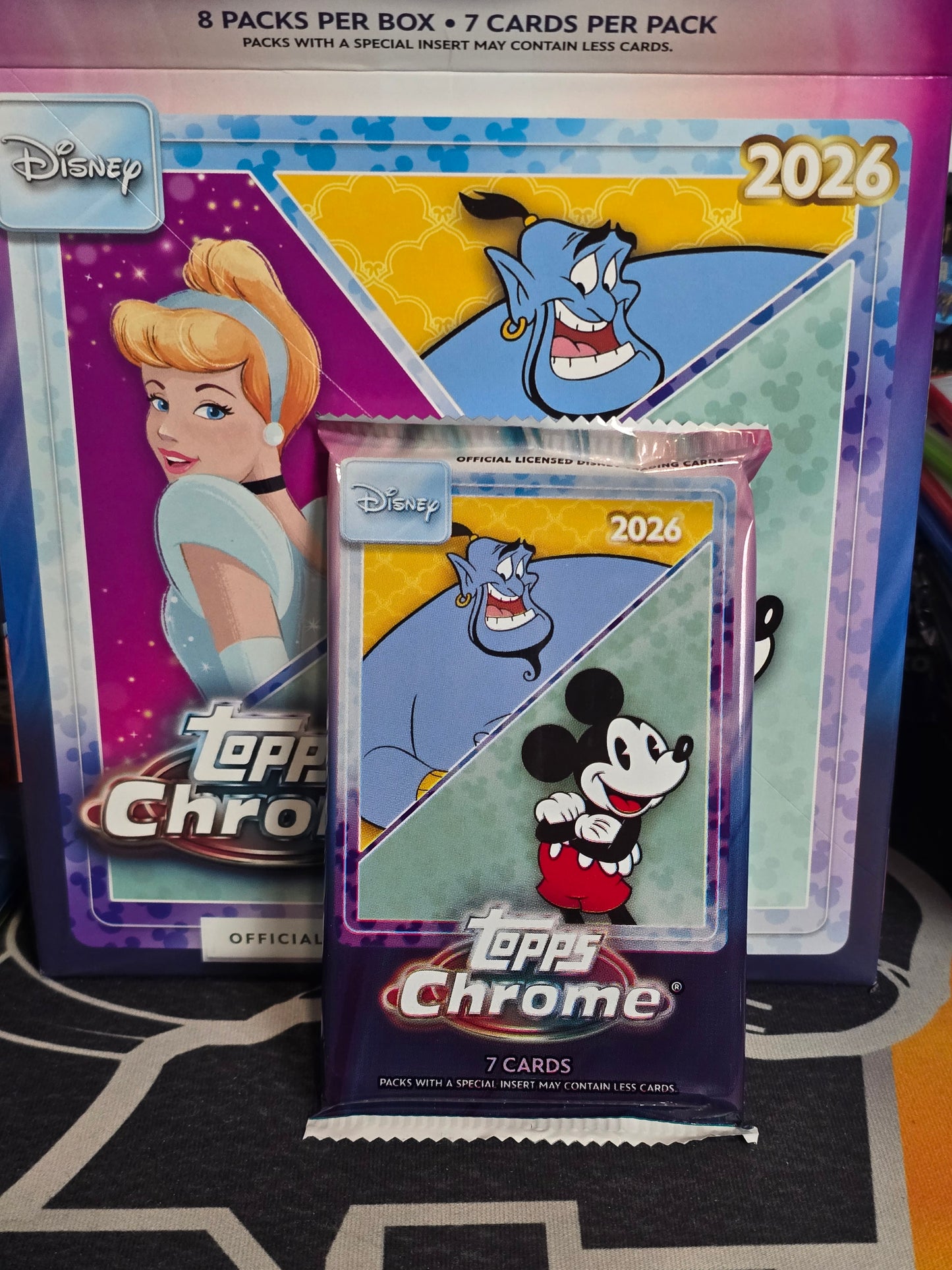 Disney 2026 Topps Chrome Mega Box PACK