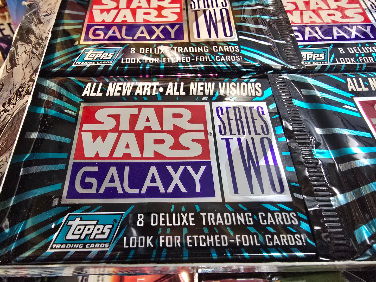 Star Wars Galaxy Series II 1994 Topps Hobby Pack!