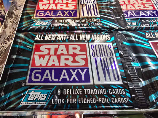 Star Wars Galaxy Series II 1994 Topps Hobby Pack!