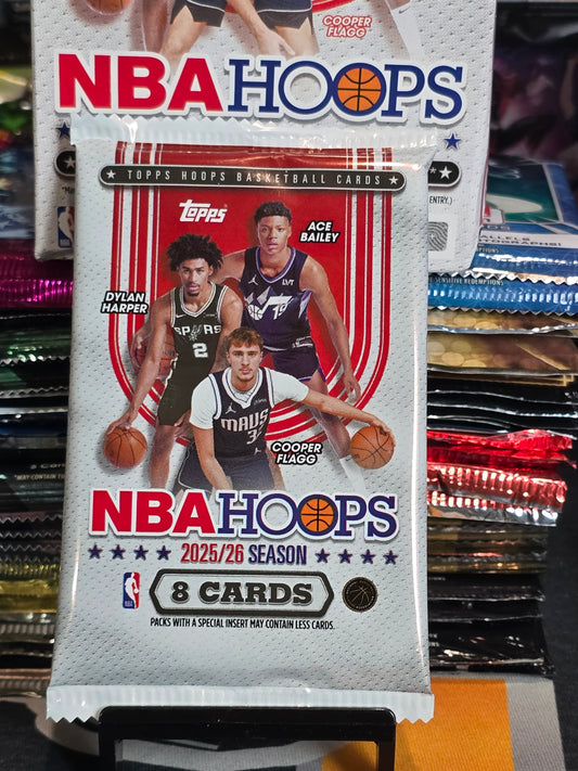 2025-2026 Topps NBA Hopps Basketball Blaster Pack Cooper Flagg RC?