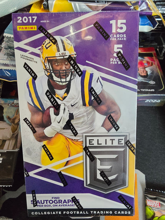 FIVE AUTOS!! 2017 Panini Elite Collegiate Football Fat Pack Mahomes RC??