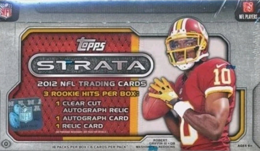 2012 Topps Strata Football Hobby Box
