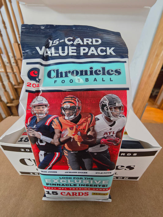 2021 Panini Chronicles Football Fat Pack Value Pack Personal Break!