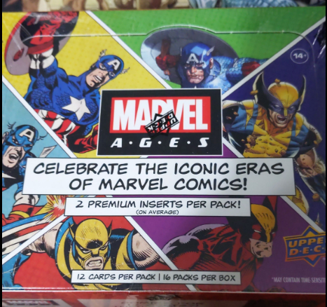 2020 Marvel Ages Hobby Box