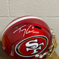 Trey Lance Flash AUTHENTIC 49ers Full Size Helmet Beckett COA