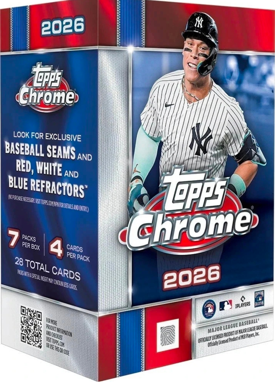 2026 Topps Chrome Baseball Blaster Box