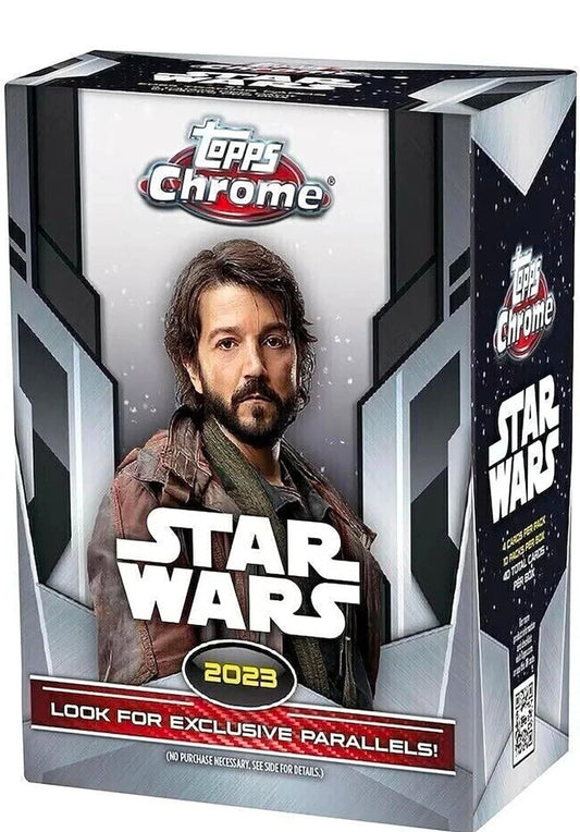 2023 Topps chrome Star Wars Blaster Box - 10 packs!