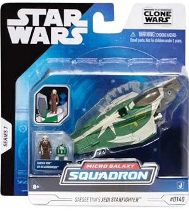 STAR WARS Micro Galaxy Squadron Jedi Starfighter Mystery Bundle Action Figure