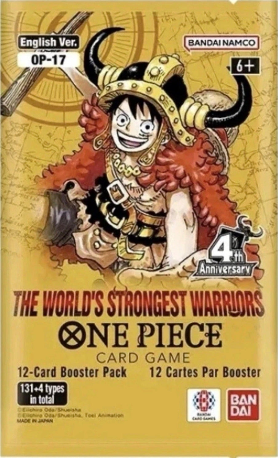 One Piece: The World's Strongest Warriors Booster Pack [OP-17]