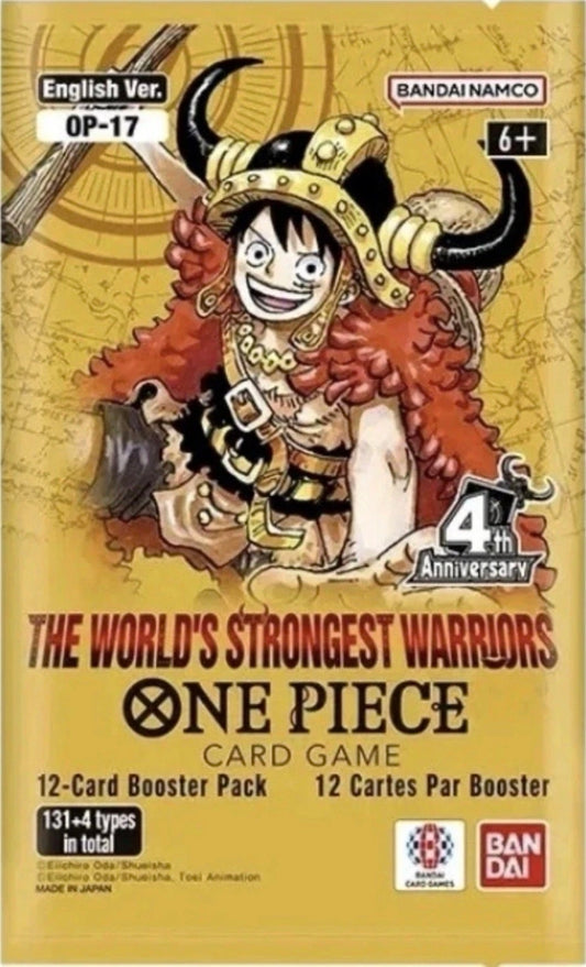 One Piece: The World's Strongest Warriors Booster Pack OP-17