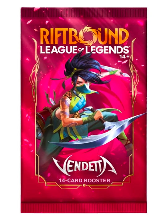 Riftbound VENDETTA League of Legends Booster Pack