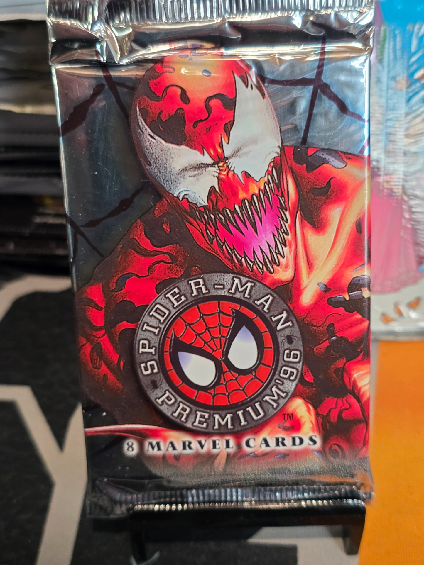 1996 Skybox Spider-Man Premium Eternal Evil Hobby Pack