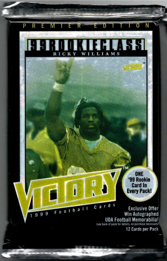 1999 Victory Football Premier Edition Pack - 1 rookie each pack!