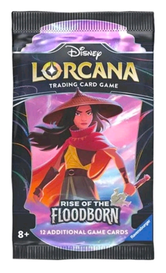 Disney Lorcana Rise of the Floodborn Booster Pack! 12 cards!