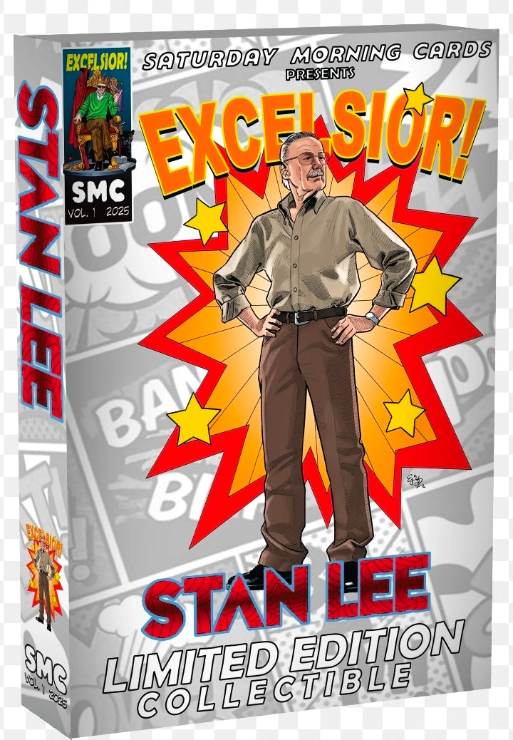 NEW! Stan Lee Hobby Box Saturday Morning Cards