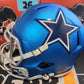 WOW! Emmitt Smith RARE True BLAZE Autographed Full Size Helmet Dallas Cowboys Prova COA