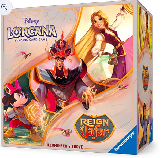 Disney Lorcana Reign of Jafar Trove (8 booster packs!)