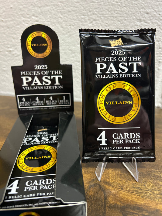 Villains 2025 Keepsake Collection Pieces of the Past Hobby Pack!
