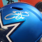 WOW! Emmitt Smith RARE True BLAZE Autographed Full Size Helmet Dallas Cowboys Prova COA