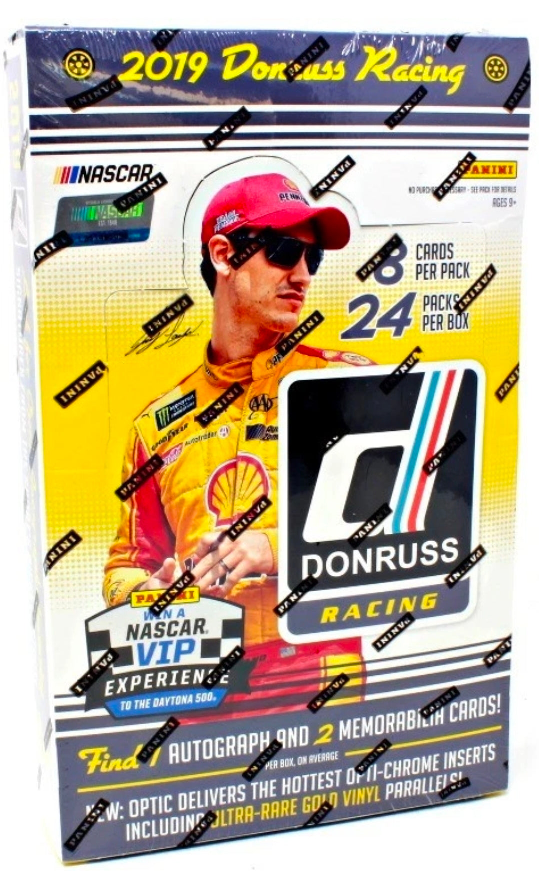 2019 Panini Donruss NASCAR Hobby Box - 1 auto and 2 mem hits!