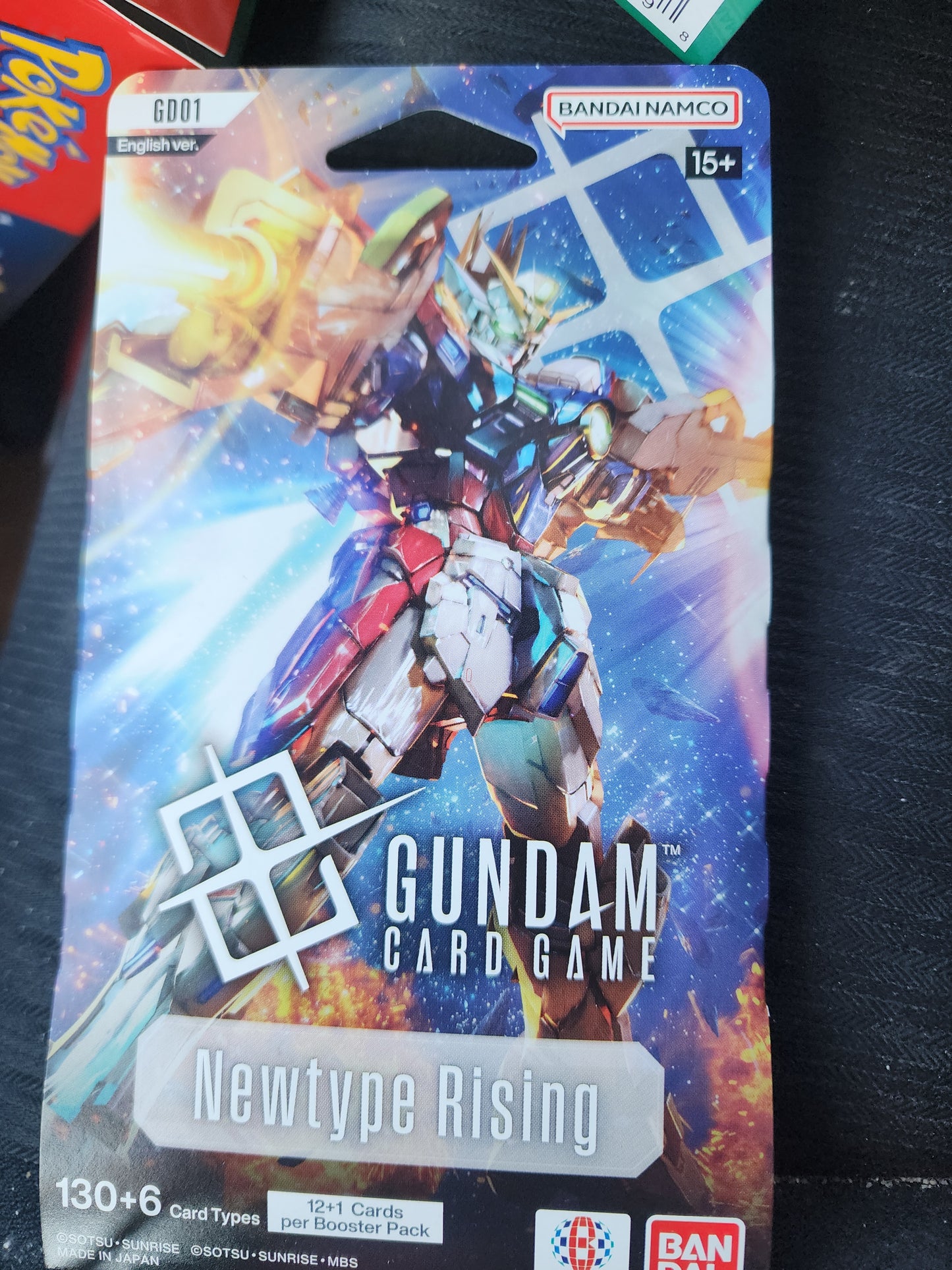 Gundam Card Game Newtung Rising Booster Pack personal break! 12 cards! Bandai/Namco