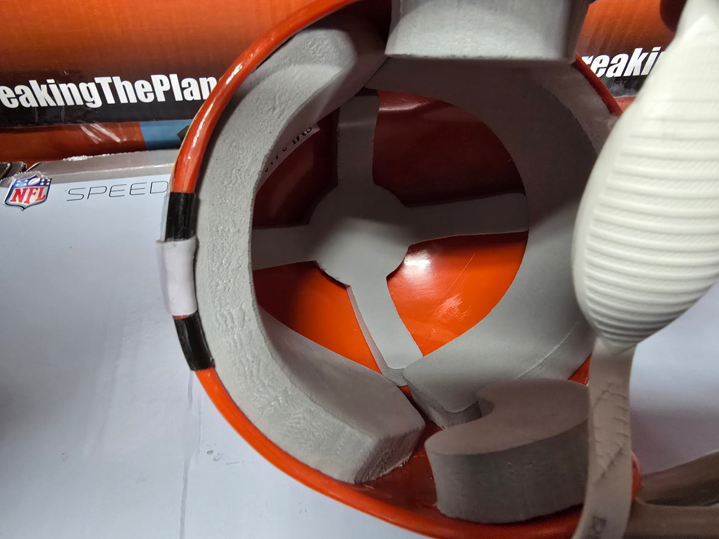 Jim Brown 2-bar Facemask Mini Helmet Autographed Auto Cleveland Browns Tristar COA