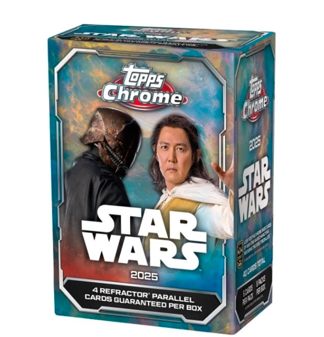 Star Wars 2025 Topps Chrome Blaster Box