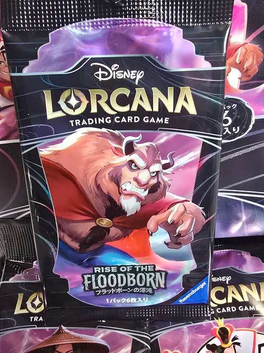 CHINESE Disney Lorcana Rise of the Floodborn Booster Pack!