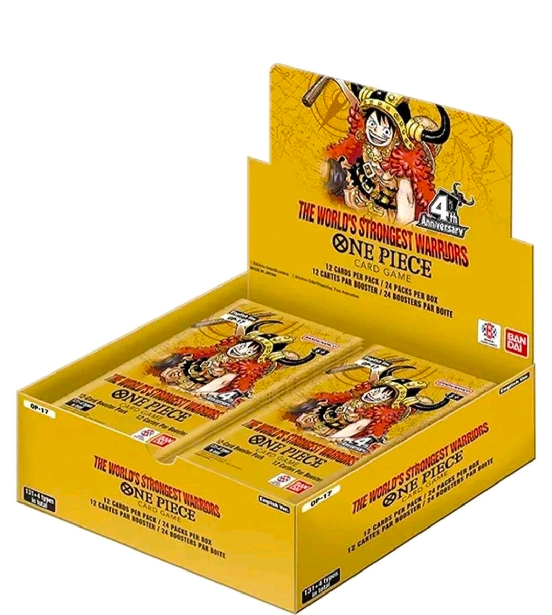 One Piece TCG: The World's Strongest Warriors Booster Box [OP-17] (24 packs)