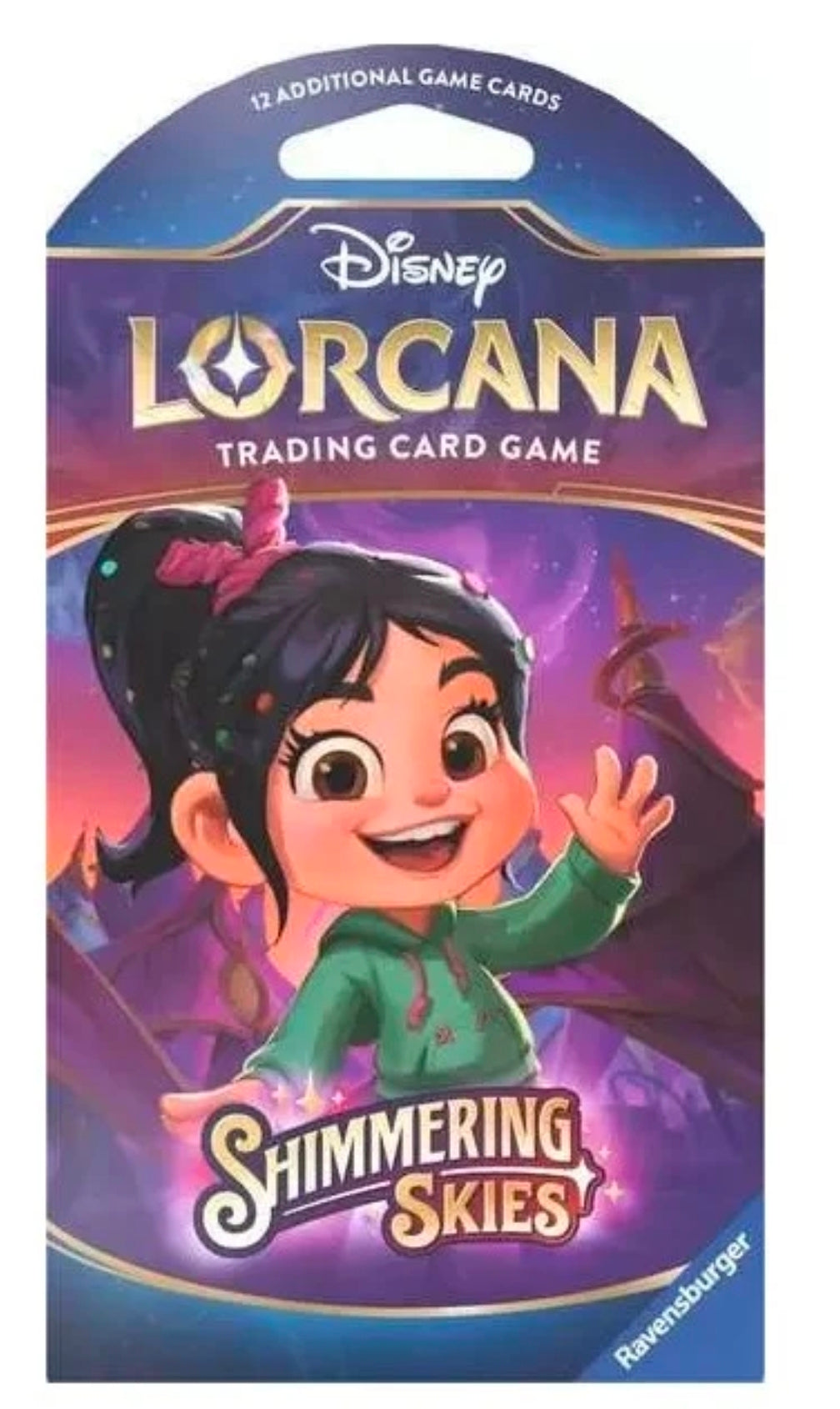Disney Lorcana Shimmering Skies SLEEVED Booster Pack - 12 cards!