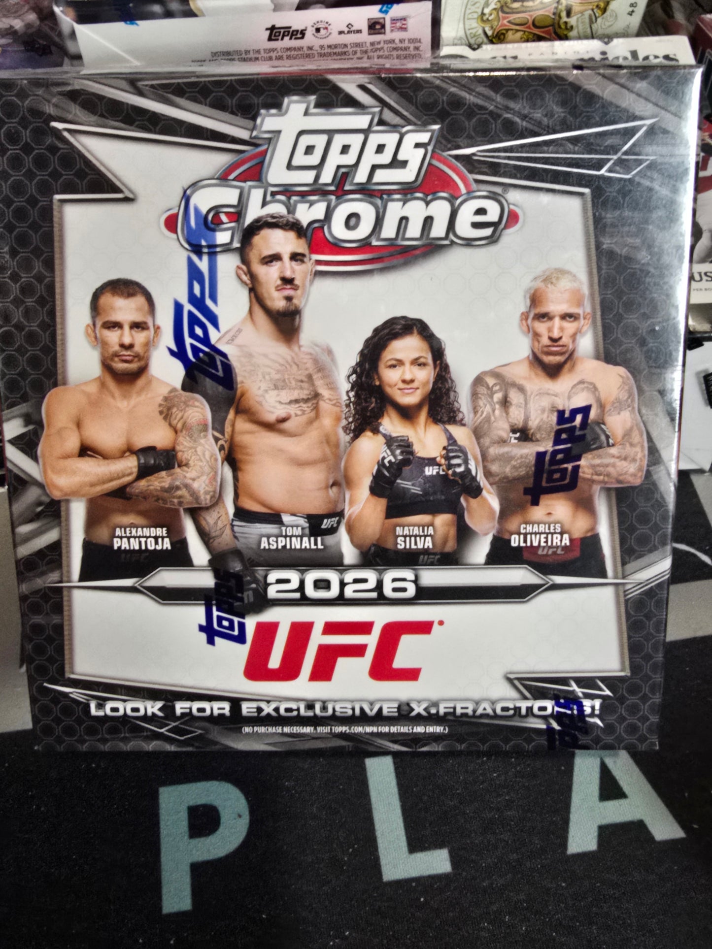 2026 UFC Chrome Mega Box