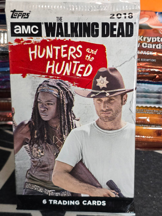 Topps AMC 2018 The Walking Dead Hunters and the Hunted TWD Hobby Pack