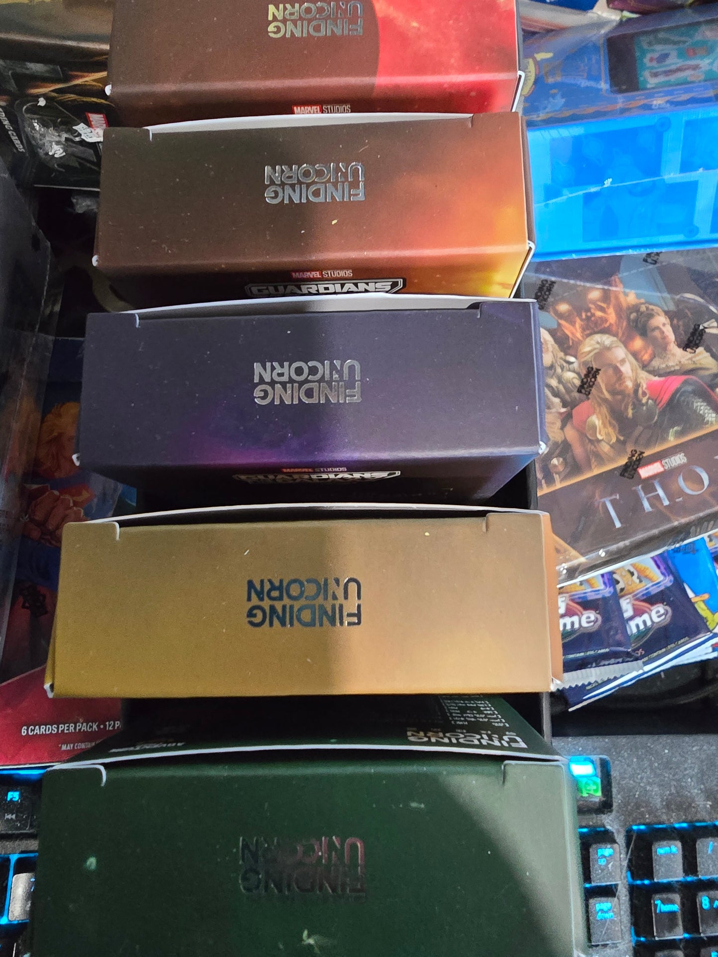Guardians of the Galaxy Volume III Finding Unicorn Marvel Studios Mini Hobby Box - 2 packs!