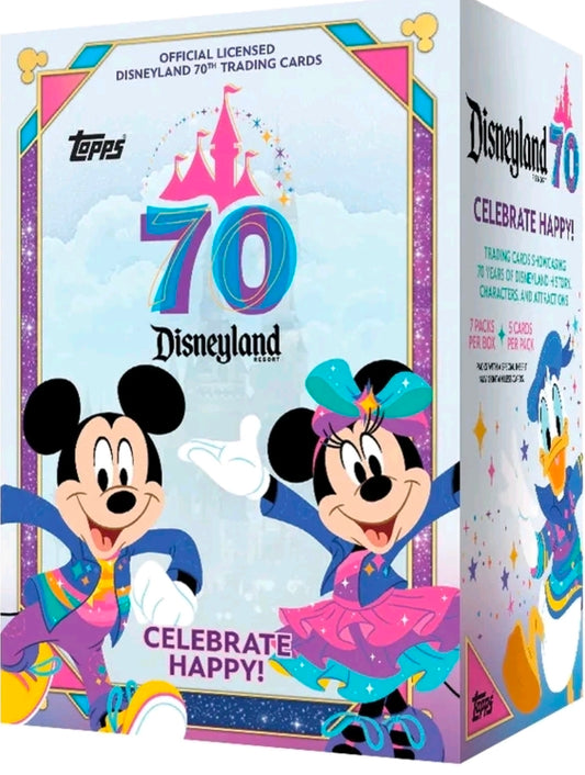 Topps Disney Disneyland 70th Anniversary Blaster Box
